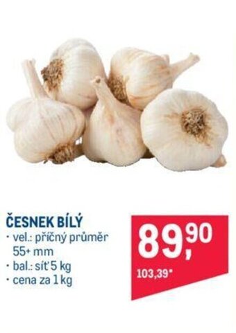 Makro ČESNEK BÍLÝ nabídka