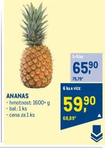 Makro ANANAS nabídka