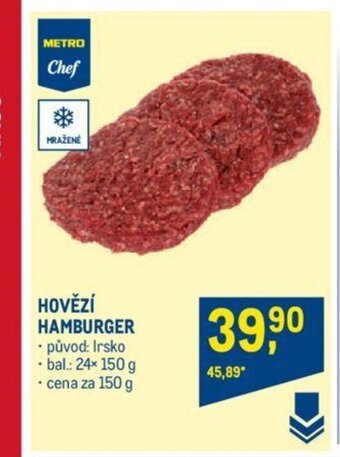 Makro HOVĚZÍ HAMBURGER nabídka