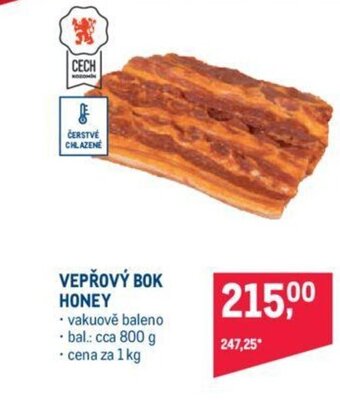 Makro VEPŘOVÝ BOK HONEY nabídka