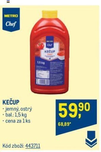 Makro KEČUP nabídka
