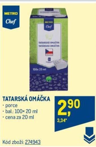 Makro TATARSKÁ OMÁČKA nabídka