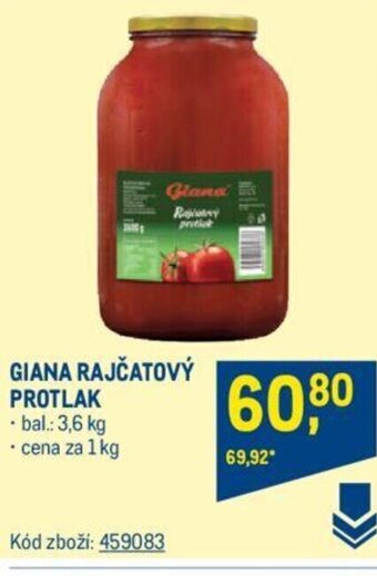 Makro GIANA RAJČATOVÝ PROTLAK nabídka