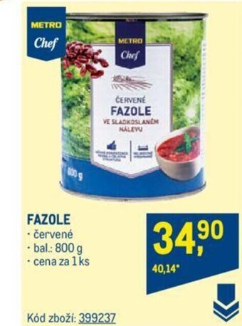 Makro FAZOLE nabídka