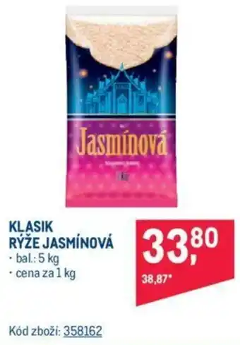 Makro KLASIK RÝŽE JASMÍNOVÁ nabídka
