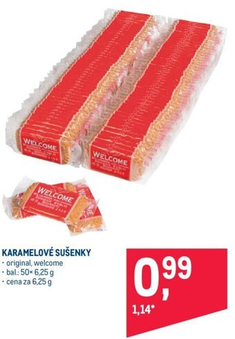 Makro KARAMELOVÉ SUŠENKY nabídka