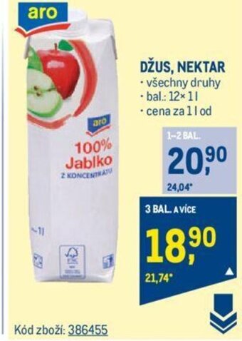 Makro DŽUS, NEKTAR nabídka