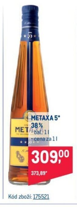 Makro METAXA 5* 38% nabídka