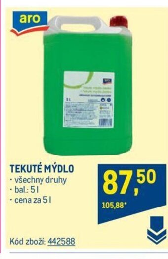 Makro TEKUTÉ MÝDLO nabídka