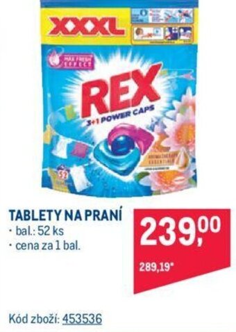 Makro TABLETY NA PRANÍ nabídka