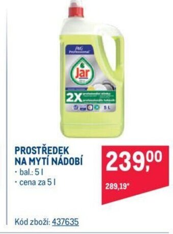 Makro PROSTŘEDEK Na MYTI NADOBI nabídka