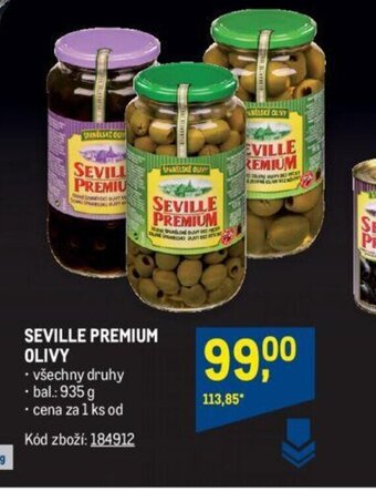 Makro SEVILLE PREMIUM OLIVY nabídka