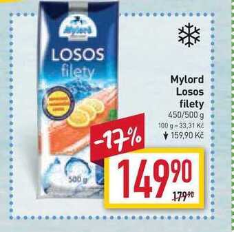 Billa Mylord losos filety 450/500 g nabídka