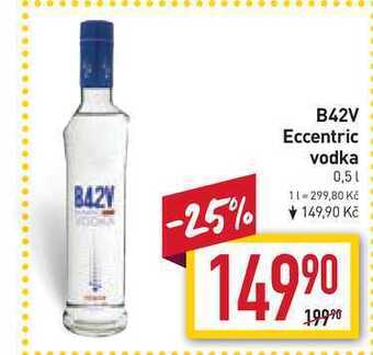Billa B42v eccentric vodka 0,5l nabídka