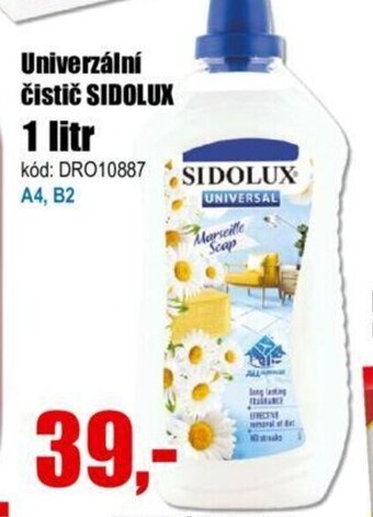 Univerzální čistič SIDOLUX 1 litr
