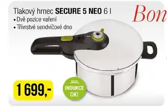 Tlakový hrnec SECURE 5 NEO 6 l