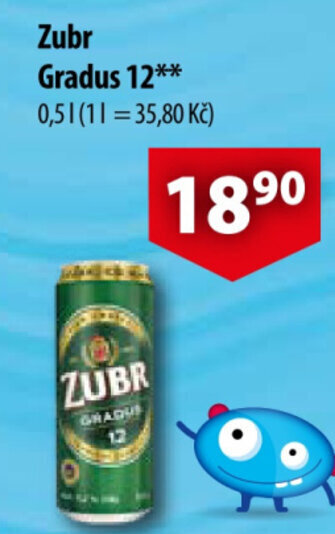 CBA Zubr Gradus 12 nabídka