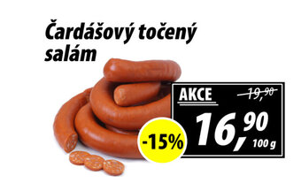 ZEMAN Čardášový točený salám nabídka