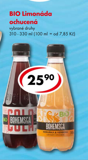 CBA BIO Limonáda ochucená nabídka