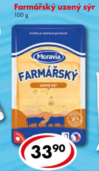 Farmářský uzený sýr