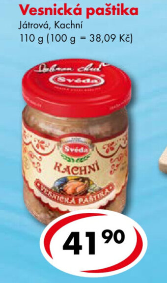 CBA Vesnická paštika nabídka