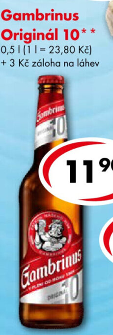 Gambrinus Originál 10