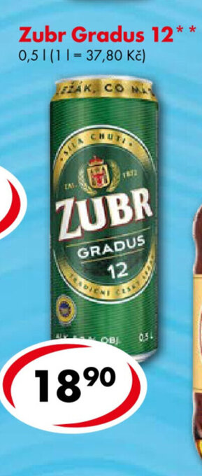 CBA Zubr Gradus 12 nabídka