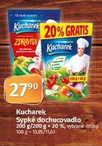 COOP TIP Kucharek Sypké dochucovadlo nabídka