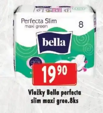 Astur&Qanto Vložky Bella perfecta slim maxi gree.8ks nabídka