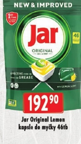 Astur&Qanto Jar Original Lemon kapsle do myčky 46tb nabídka