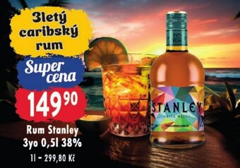 Astur&Qanto Rum Stanley Зуо 0,5L 38% nabídka