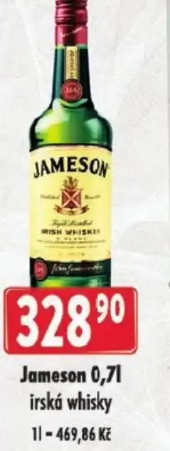 Jameson 0,7L irská whisky