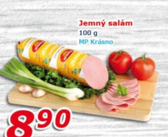 ESO MARKET Jemný salám 100 g MP. Krásno nabídka