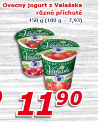 ESO MARKET Ovocný jogurt z Valašska různé příchutě 150 g nabídka