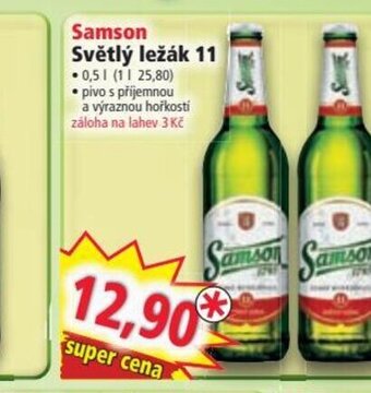 Norma Samson Světlý ležák 11 nabídka