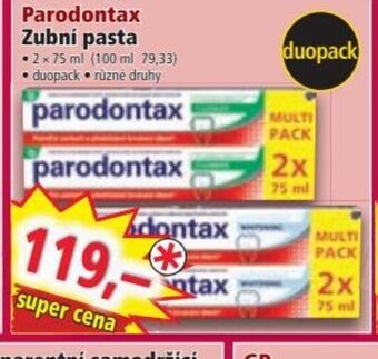 Norma Parodontax Zubní pasta nabídka