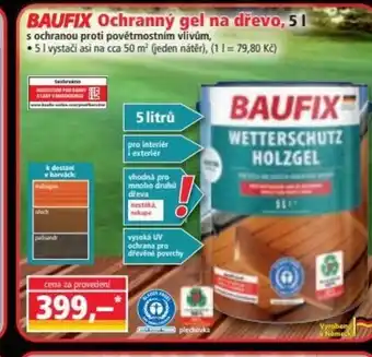 Norma BAUFIX Ochranný gel na dřevo, 51 nabídka