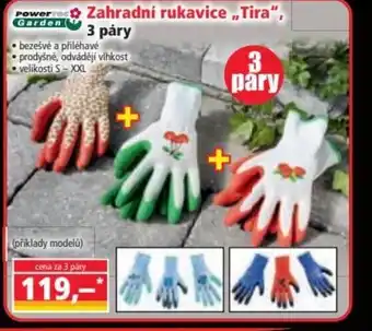Norma → Zahradní rukavice „Tira", nabídka