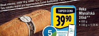 Albert Veka Mlynářská žitná** nabídka