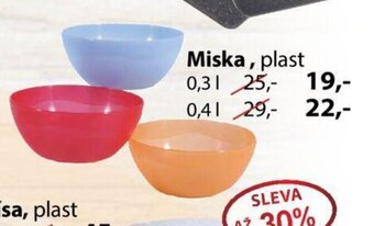 PRIOR Mísa, plast 21 65,- nabídka