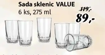 PRIOR Sada sklenic VALUE 6 ks, 275 ml nabídka