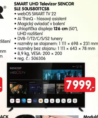 SMART Full HD Televizor SENCOR
