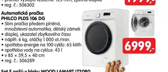 Automatická pračka PHILCO PLDS 106 DG