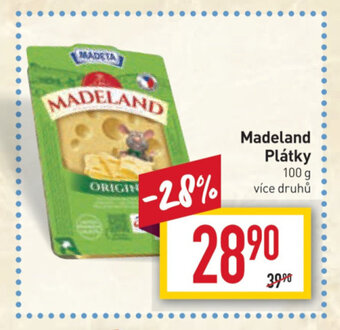 Billa Madeland Plátky nabídka