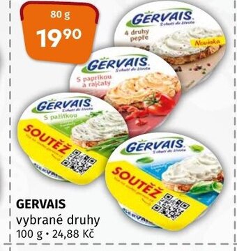 Coop GERVAIS vybrané druhy nabídka