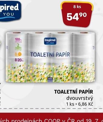 Coop TOALETNÍ PAPÍR nabídka