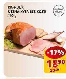 Flop Uzená kýta bez kosti 100 g nabídka