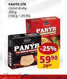 Flop Panýr sýr různé druhy 200 g nabídka