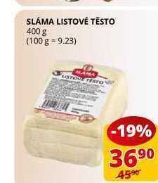 Flop Sláma listové těsto 400 g nabídka