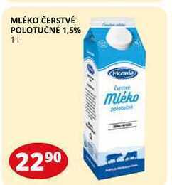 Flop Mléko čerstvé polotučné 1,5% 1l nabídka